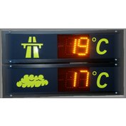 Prídavný panel ku GEM CDU /Teplota cesty a vzduchu/