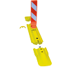 Klemmfix – Koncový diel s hákom na vodiacu lištu (1)