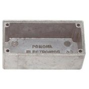 Pomona 2400 krabička s krytom z tlakovo liateho hliníka, veľkosť "A" bez povrchovej úpravy