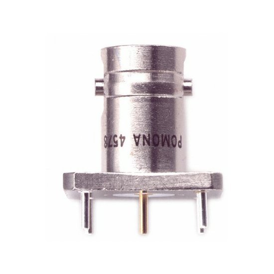 Pomona 4578 BNC Female (samica) PCB Mount