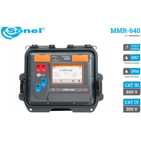 Sonel MMR-640 Mikroohm meter