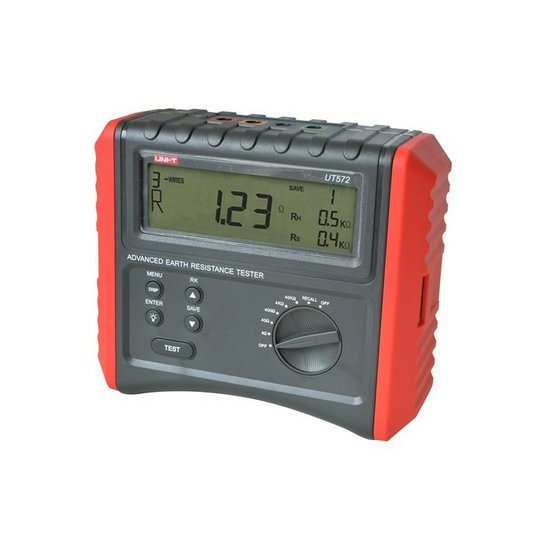 Tester zemního odporu UNI-T  UT572 + odpor zeminy