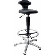Warmbier ESD vysoká stolička FLEX3 s vodivým kruhom na nohy
