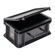 PREPRAVKA WEZ BLACKLINE® – VODIVÁ STOHOVATELNÁ 300 x 200 x 154mm (s rukoväťov)