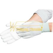 Warmbier ESD nylonovo-polyesterové protišmykové rukavice veľkosti S-XL